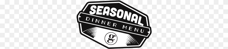Seasonal Dinner Menu Dinner, Logo, Sticker, Badge, Symbol Png Image