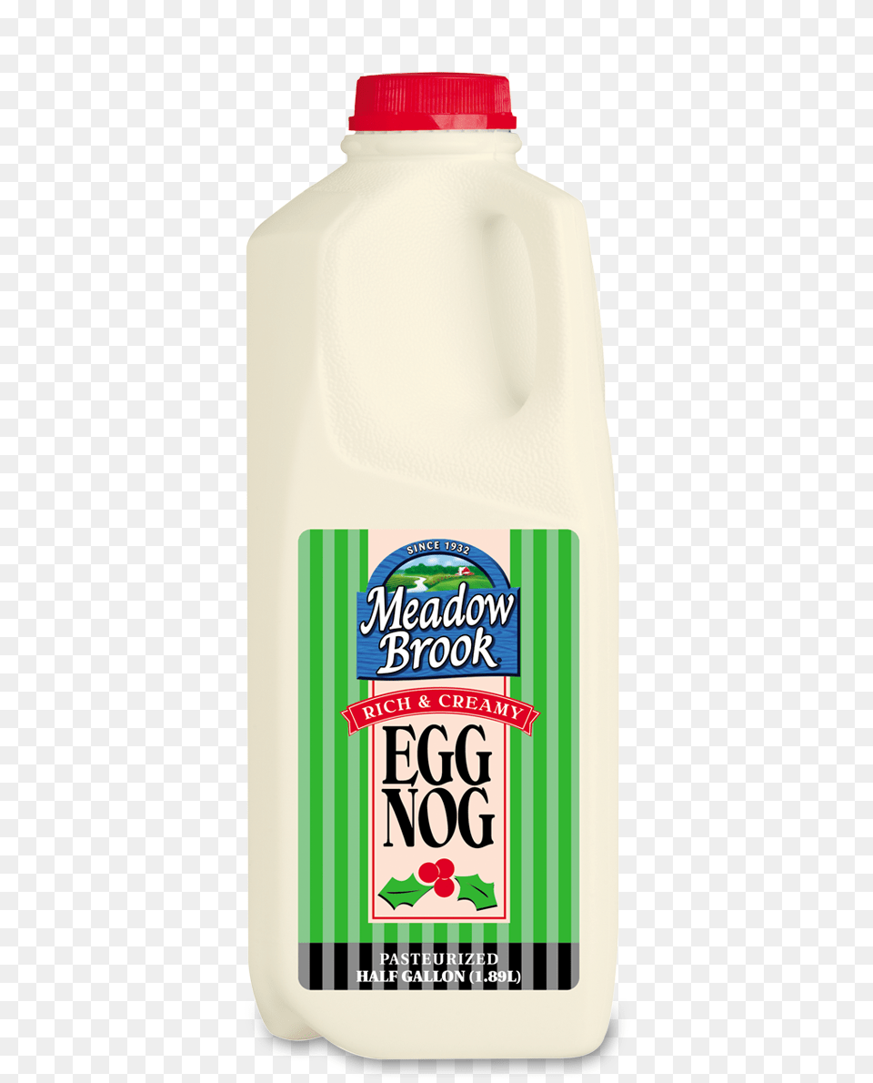 Seasonal Egg Nog Meadow Brook Dairy, Beverage, Milk, Bottle, Shaker Free Png Download