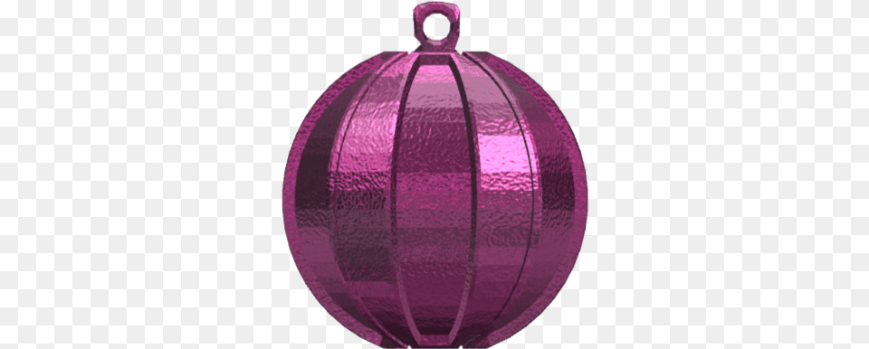 Seasonal Orb Christmas Ornament, Lighting, Purple, Sphere, Accessories Png