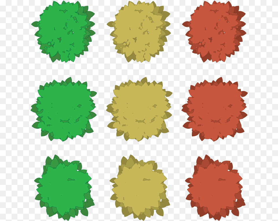 Seasonal Overhead View Of Trees Overhead Tree Clipart, Paper, Art, Graphics Png Image