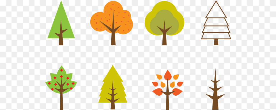 Seasonal Tree Illustration Illustration, Leaf, Plant Png Image
