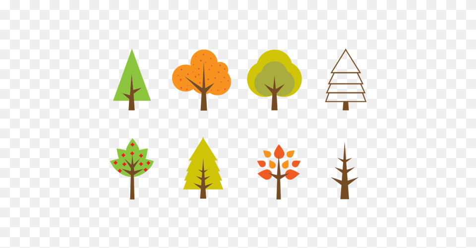 Seasonal Tree Illustration Vector And The Graphic Cave, Leaf, Plant, Blackboard Png Image