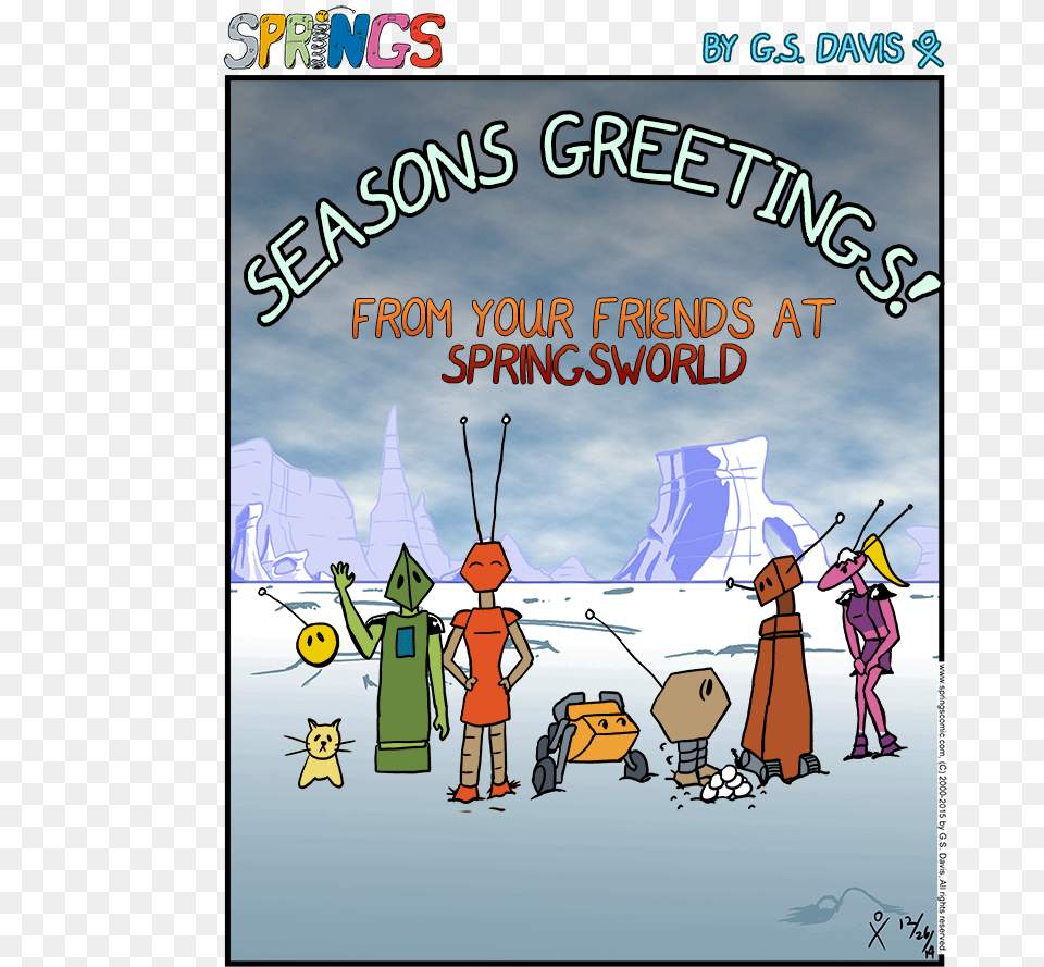 Seasons Greetings Http Springscomic Cartoon Cartoon, Water, Outdoors, Leisure Activities, Fishing Free Png