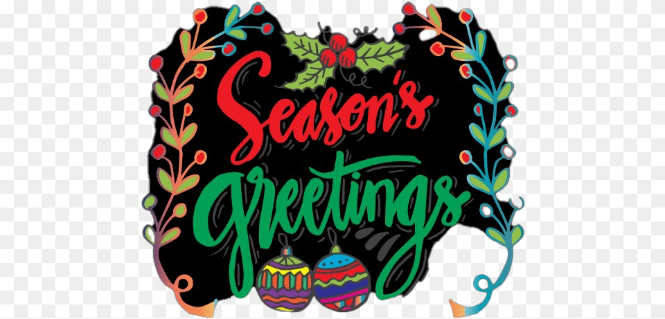 Seasons Greetings Transparent Images Calligraphy, Envelope, Greeting Card, Mail, Birthday Cake Png Image