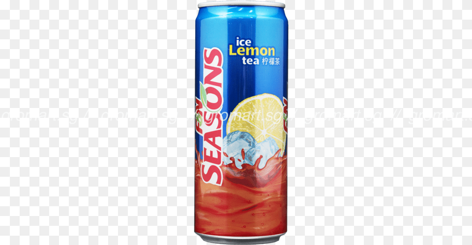 Seasons Ice Lemon Tea Can, Tin Free Png Download