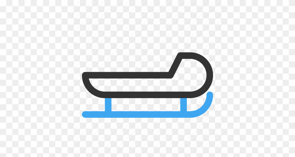 Seasons Sled Sledge Sleigh Snow Transport Winter Icon, Furniture, Bed, Gate Free Png Download