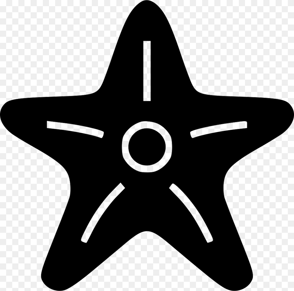 Seastar Sea Star Sea Star Icon, Star Symbol, Symbol, Animal, Fish Png