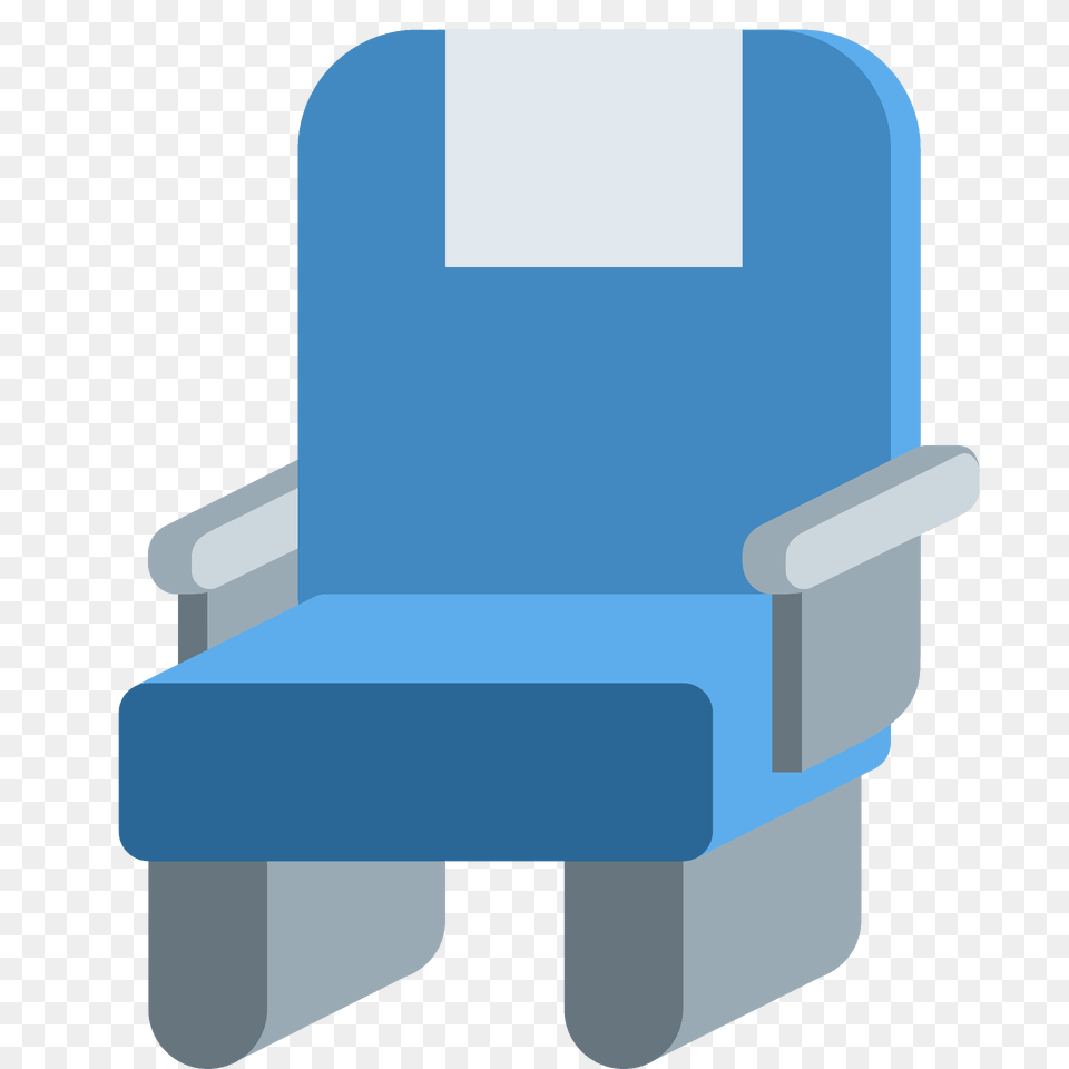 Seat Emoji Clipart, Furniture, Chair, Cushion, Home Decor Png Image