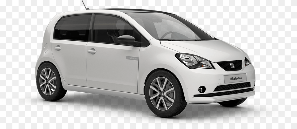 Seat Mii Electric White, Car, Transportation, Vehicle, Machine Png