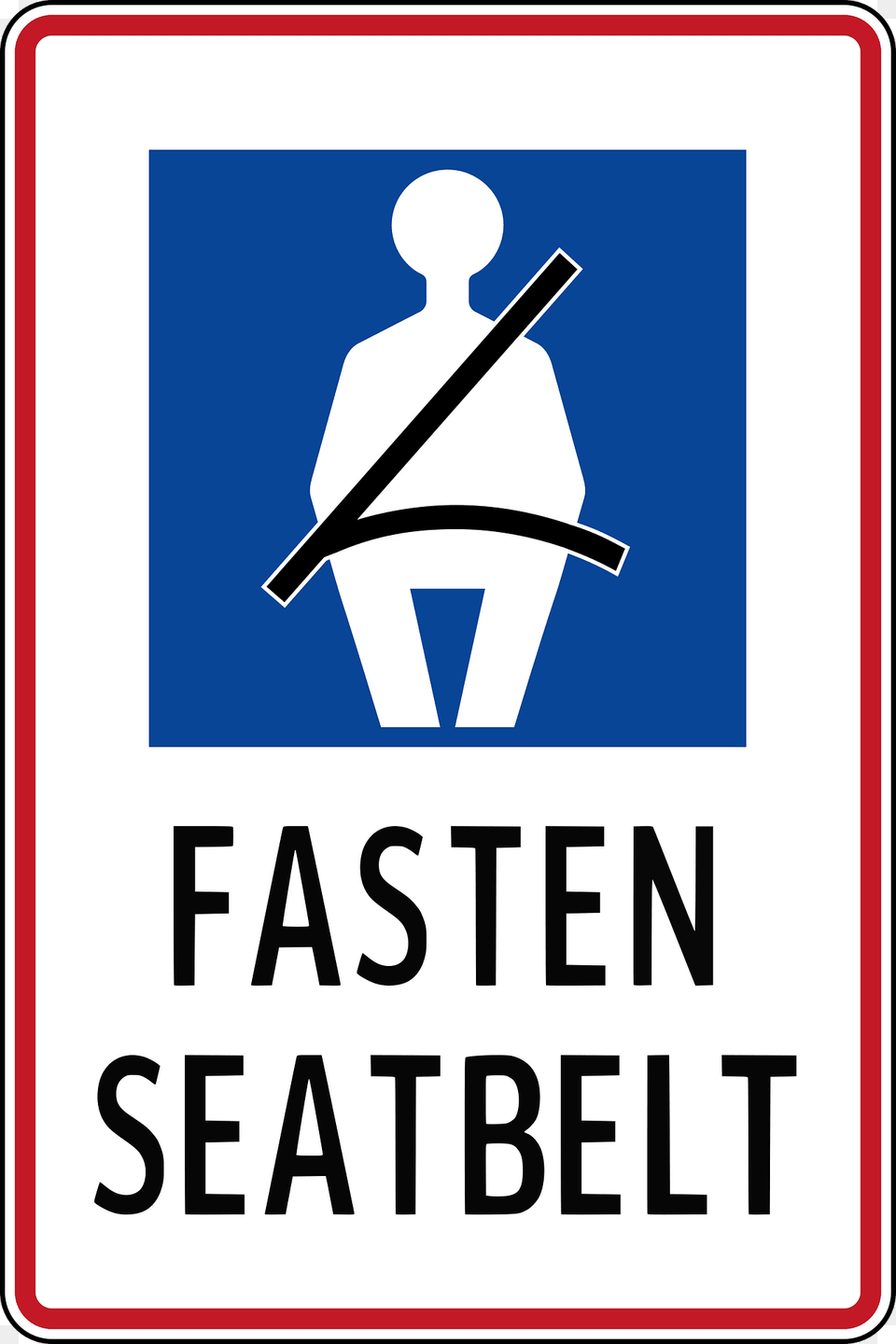 Seatbelts Required Sign In Philippines Clipart, Symbol, People, Person Free Png Download