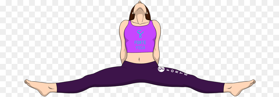 Seated Angle Pose, Stretch, Person, Woman, Adult Png