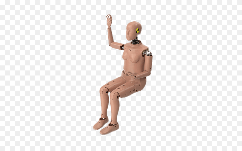 Seated Female Crash Test Dummy, Baby, Person, Alien, Head Png