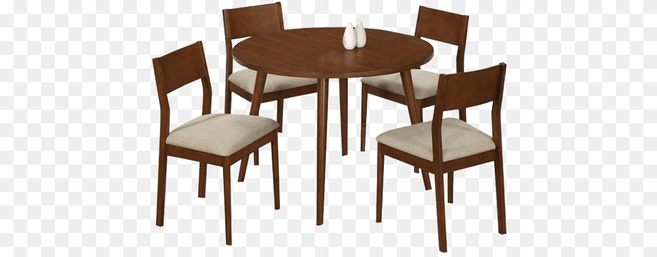 Seater Round Dining Table Set With Wooden Chairs Dining Table Chairs, Architecture, Building, Chair, Dining Room Png Image