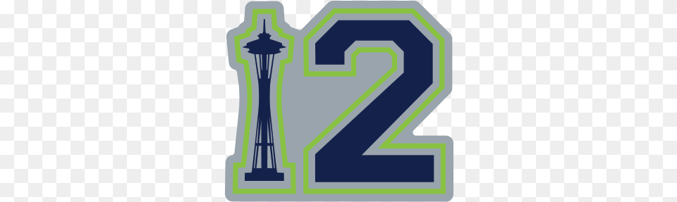 Seattle 12 Small Sticker Space Needle, Number, Symbol, Text Free Png Download