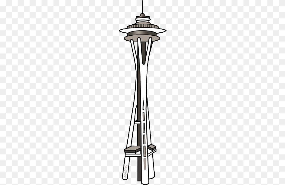 Seattle Clipart Space Needle Seattle Space Needle Clipart, Architecture, Building, Tower, Landmark Free Transparent Png