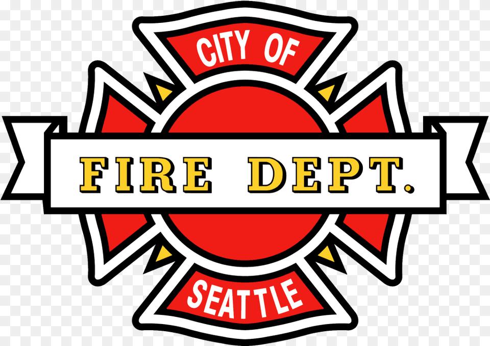 Seattle Fire Department Logo Volunteer Fire Department Logo, Emblem, Symbol, Architecture, Building Free Png