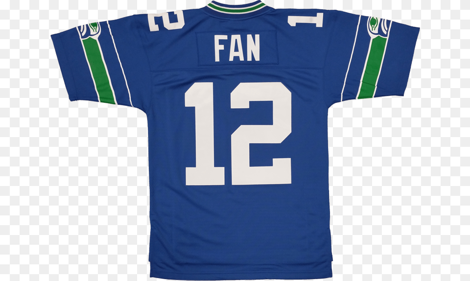 Seattle Seahawks 12th Man Fan Throwback Vintage Replica Aaron Rodgers Jersey Flat, Clothing, Shirt, T-shirt Png