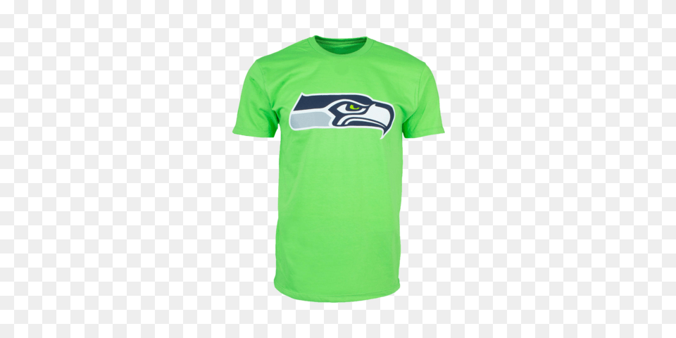 Seattle Seahawks Biggie Logo T Shirt Oob Sports, Clothing, T-shirt Png