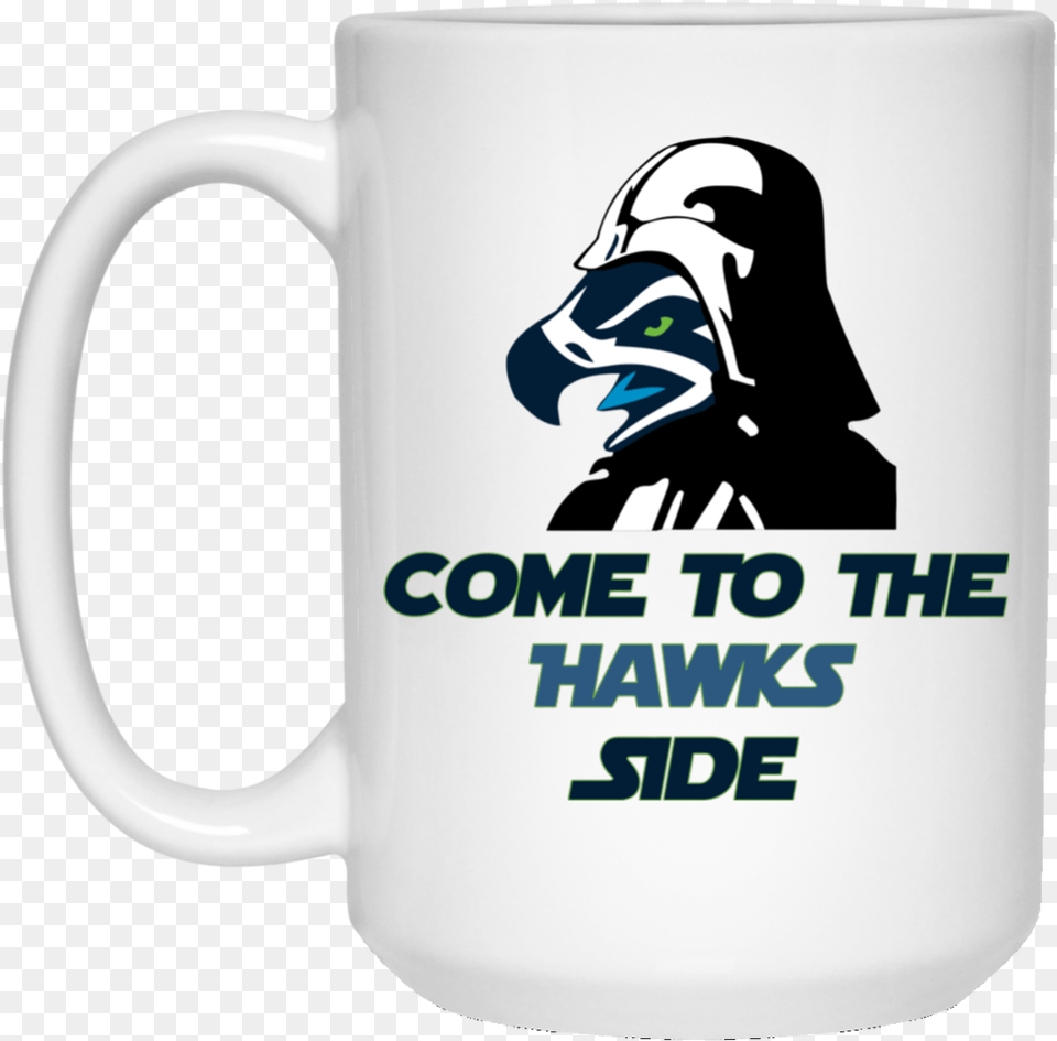 Seattle Seahawks Come To The Hawks Side 15 Oz Hartford Civic Center Logo, Cup, Adult, Female, Person Free Png