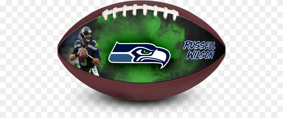 Seattle Seahawks Football, Ball, Rugby, Rugby Ball, Sport Free Png Download