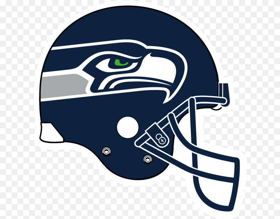 Seattle Seahawks Helmet Logo Chicago Bears Logo, American Football, Football, Person, Playing American Football Png Image