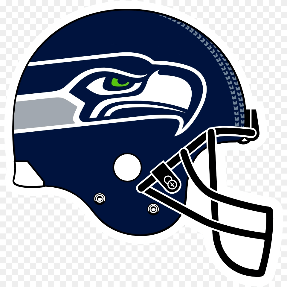 Seattle Seahawks Helmet Svg, American Football, Football, Person, Playing American Football Free Png