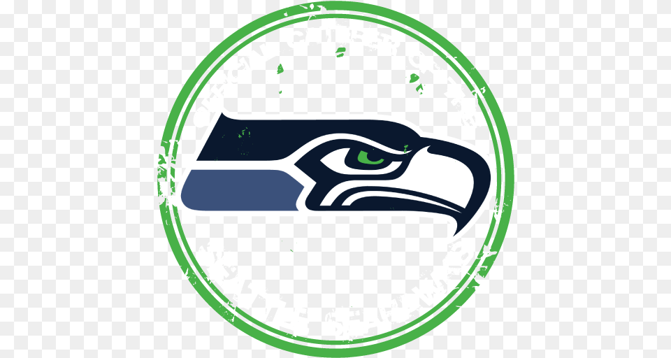 Seattle Seahawks Logo Transparent Cartoon Jingfm, Sticker, Emblem, Symbol, Disk Png Image
