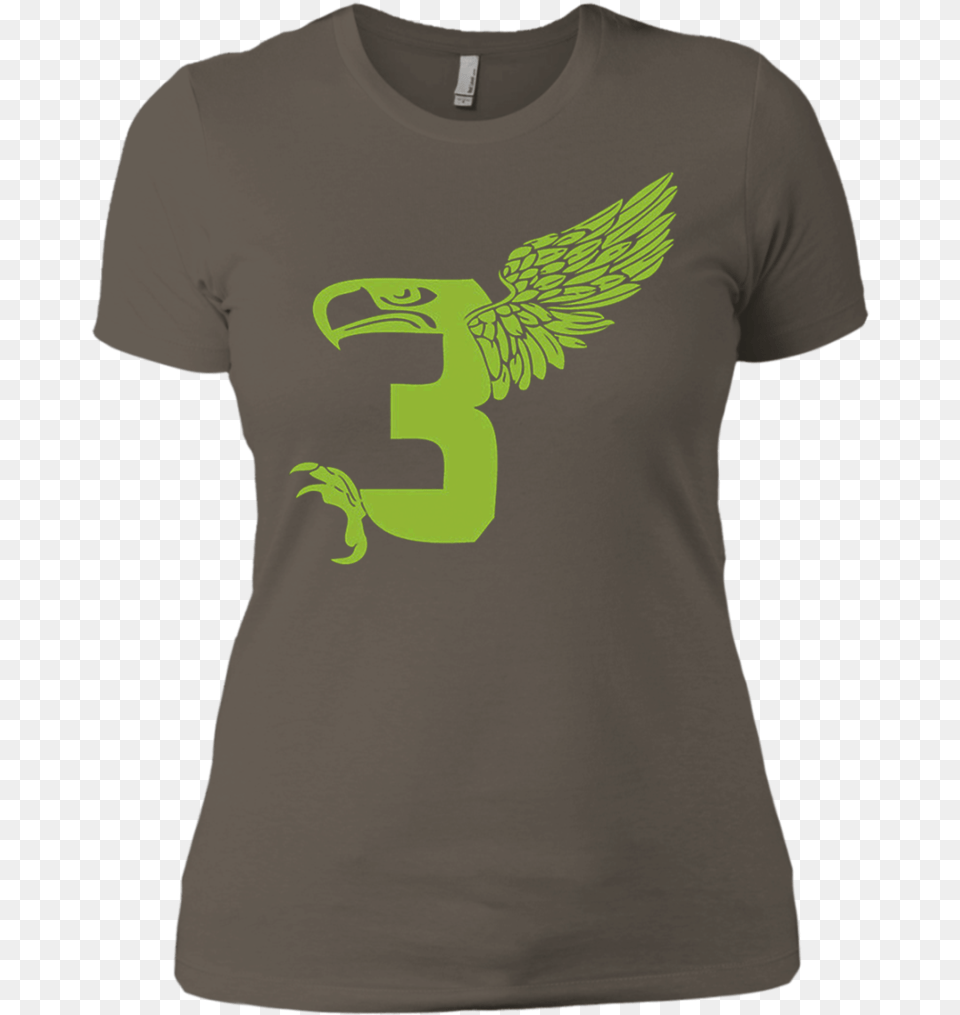 Seattle Seahawks Russell Wilson T Shirt Active Shirt, Clothing, T-shirt Free Transparent Png