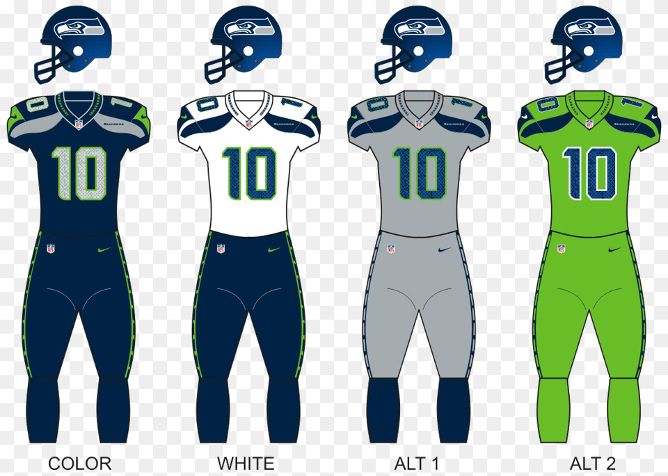 Seattle Seahawks Seahawks Away Jersey, Helmet, American Football, Football, Person Free Transparent Png