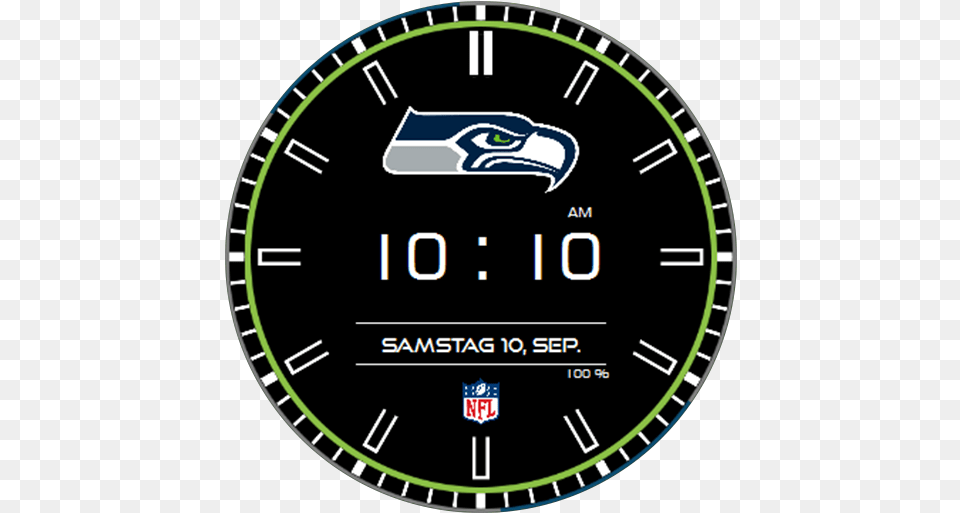 Seattle Seahawks U2013 Watchfaces For Smart Watches Gold Coin, Gauge, Disk Free Png Download