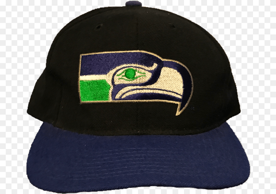 Seattle Seahawks Vintage Snapback Hat Baseball Cap, Baseball Cap, Clothing Free Transparent Png