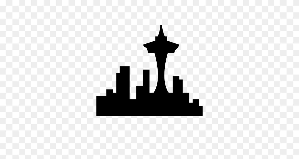 Seattle Seattle Icon With And Vector Format For Unlimited, Gray Free Png