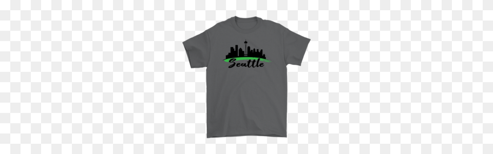 Seattle Skyline, Clothing, T-shirt, Shirt Png Image