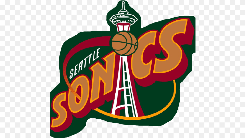 Seattle Sonics Sticker Big Png Image