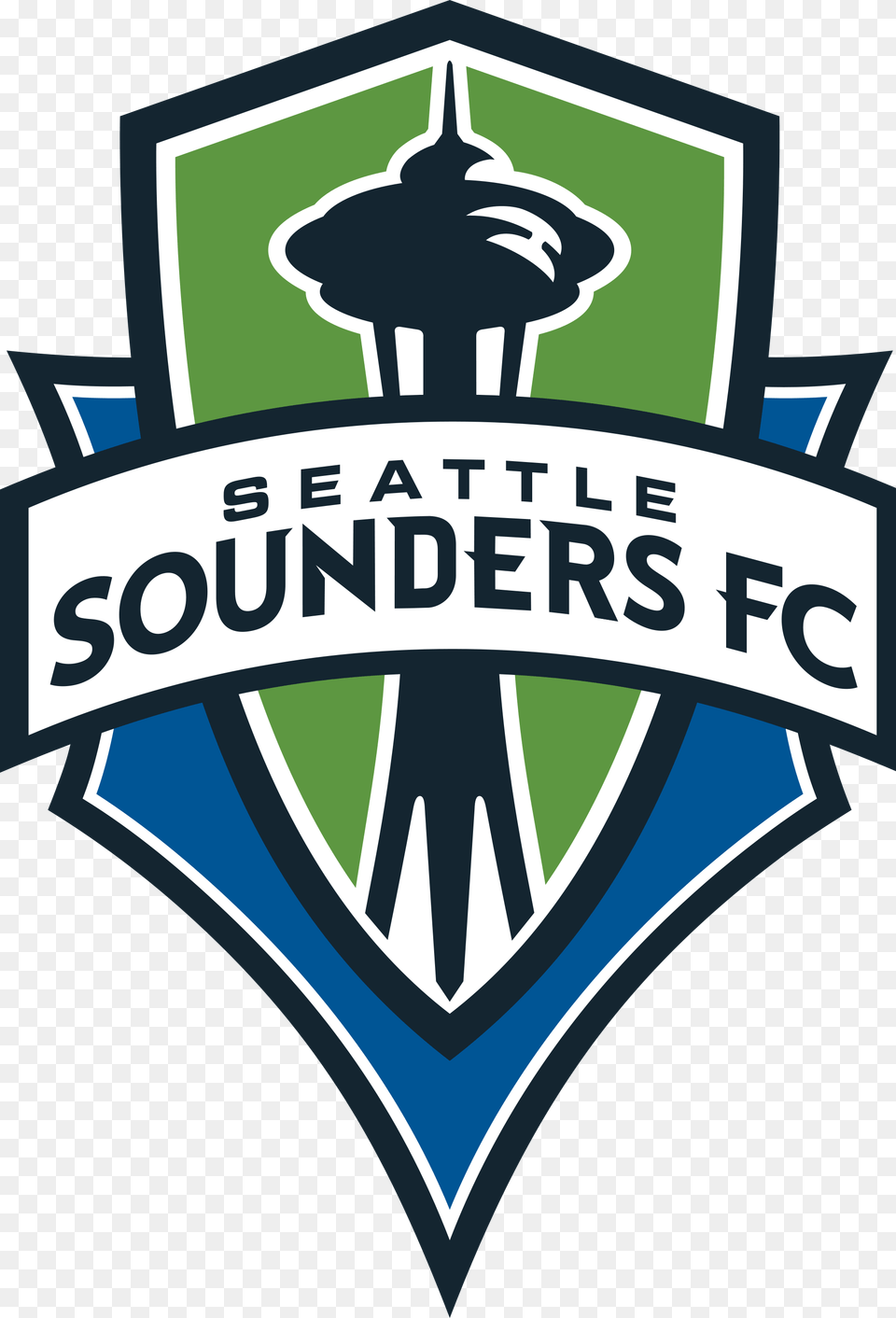 Seattle Sounders Fc Logo Seattle Americorps Collaborative, Badge, Symbol, Scoreboard Free Png Download