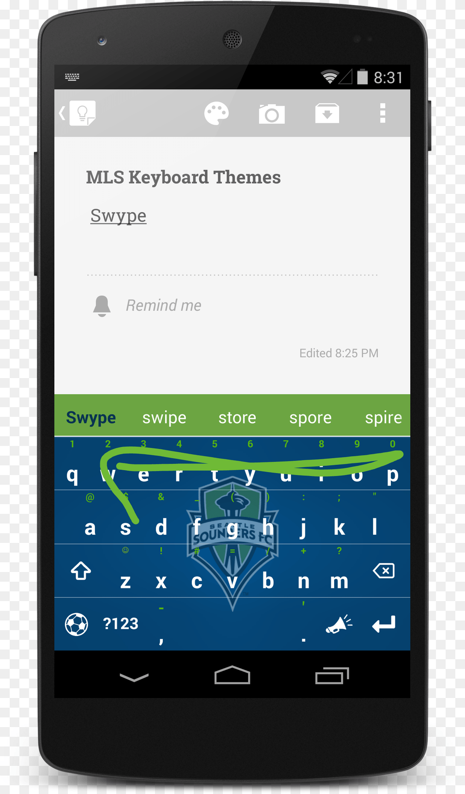 Seattle Sounders Fc Soccer Mobile Themes, Electronics, Mobile Phone, Phone, Texting Free Png Download