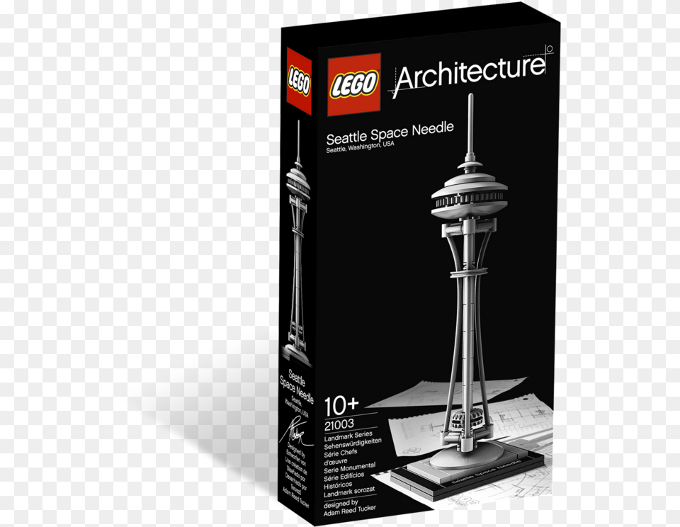 Seattle Space Needle Lego Seattle Space Needle, Advertisement, Poster, Architecture, Building Png Image