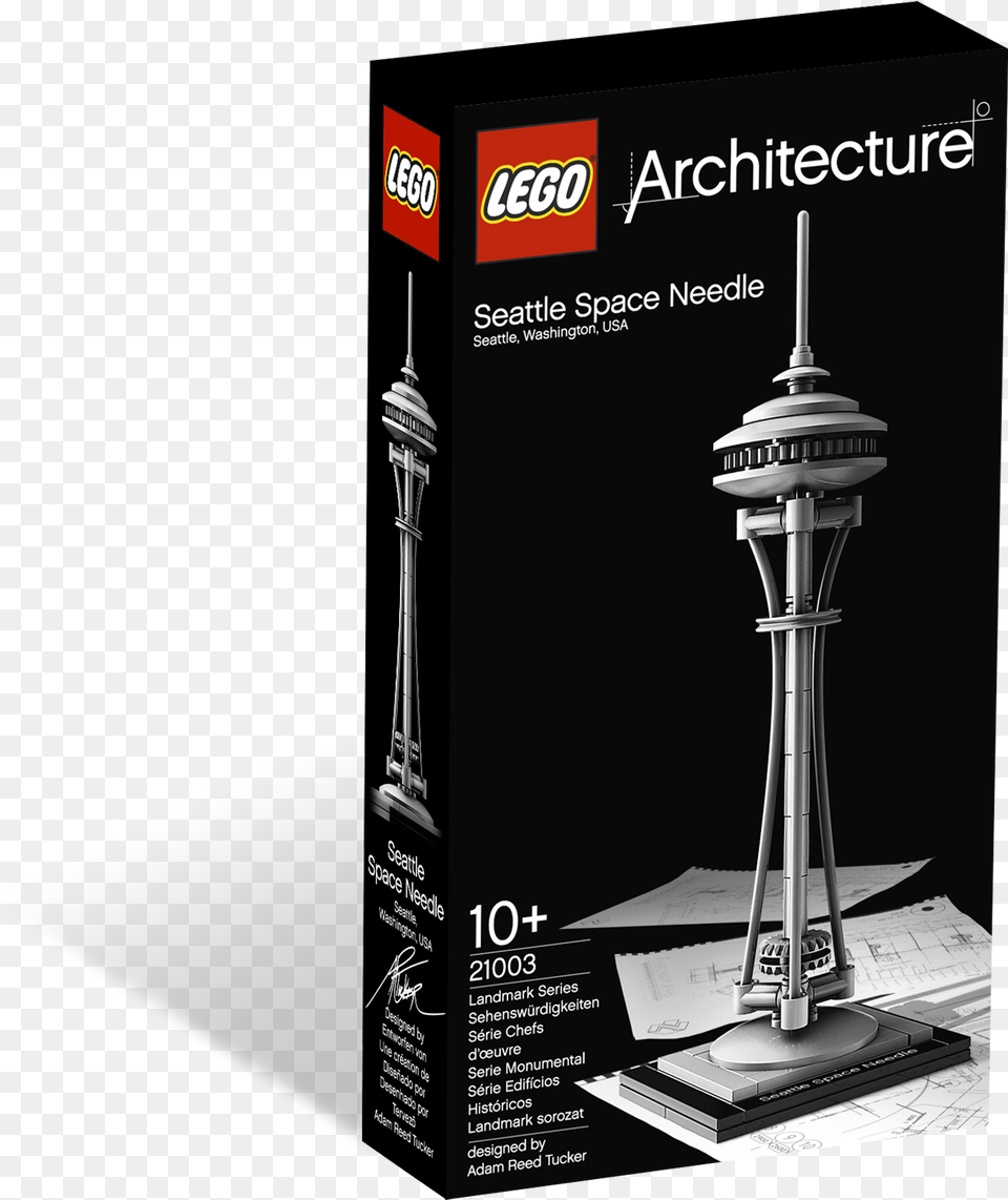 Seattle Space Needle Lego Space Needle, Advertisement, Poster, Architecture, Building Free Transparent Png