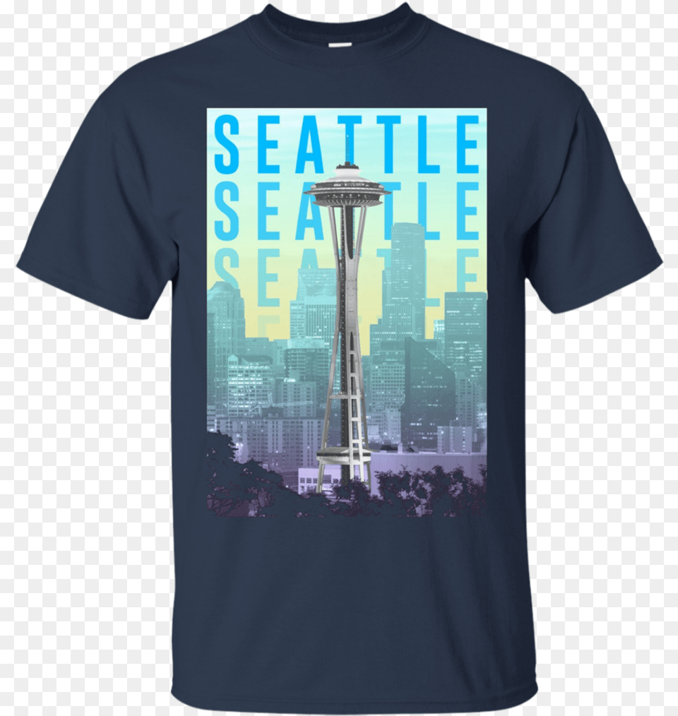 Seattle Space Needle Top 10 Secrets To A Safe Retirement Book, Clothing, T-shirt, Person, Architecture Free Png