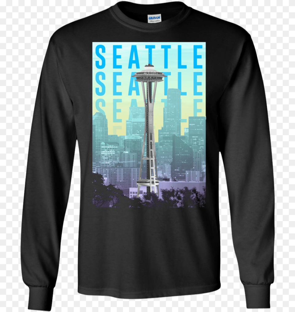 Seattle Space Needle Top 10 Secrets To A Safe Retirement Book, T-shirt, Clothing, Adult, Person Free Png