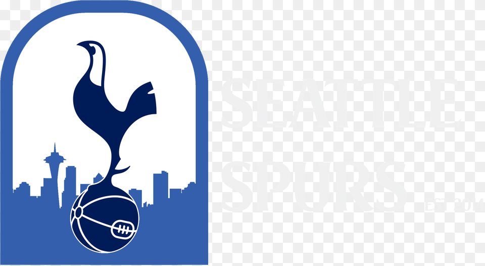 Seattle Spurs Tottenham Hotspur Logo, Animal, Bird, Waterfowl Png Image