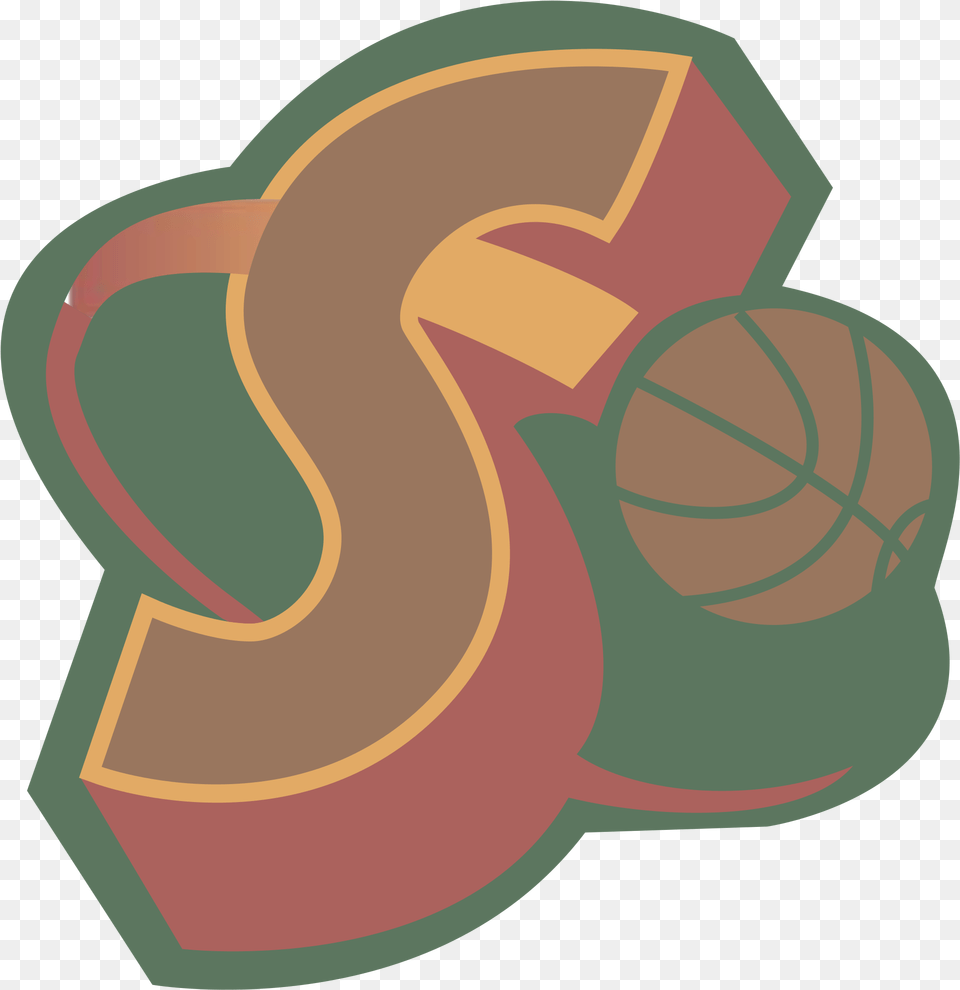 Seattle Supersonics, Text, Symbol, Food, Nut Free Png Download