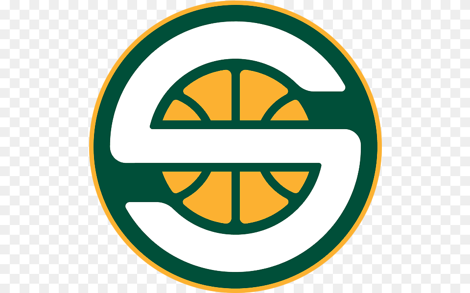 Seattle Supersonics S Logo, Disk, Symbol Png Image