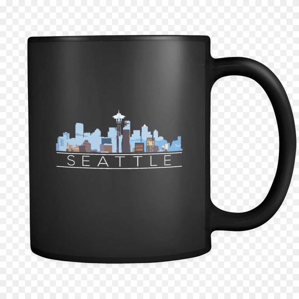 Seattle Washington Downtown City Skyline Souvenir Travel Bad Day Coffee Good Day Coffee, Cup, Beverage, Coffee Cup Free Png Download