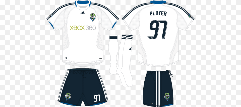 Seattlesounders Away Concep Xbox, Clothing, Shirt, Shorts, Jersey Free Transparent Png