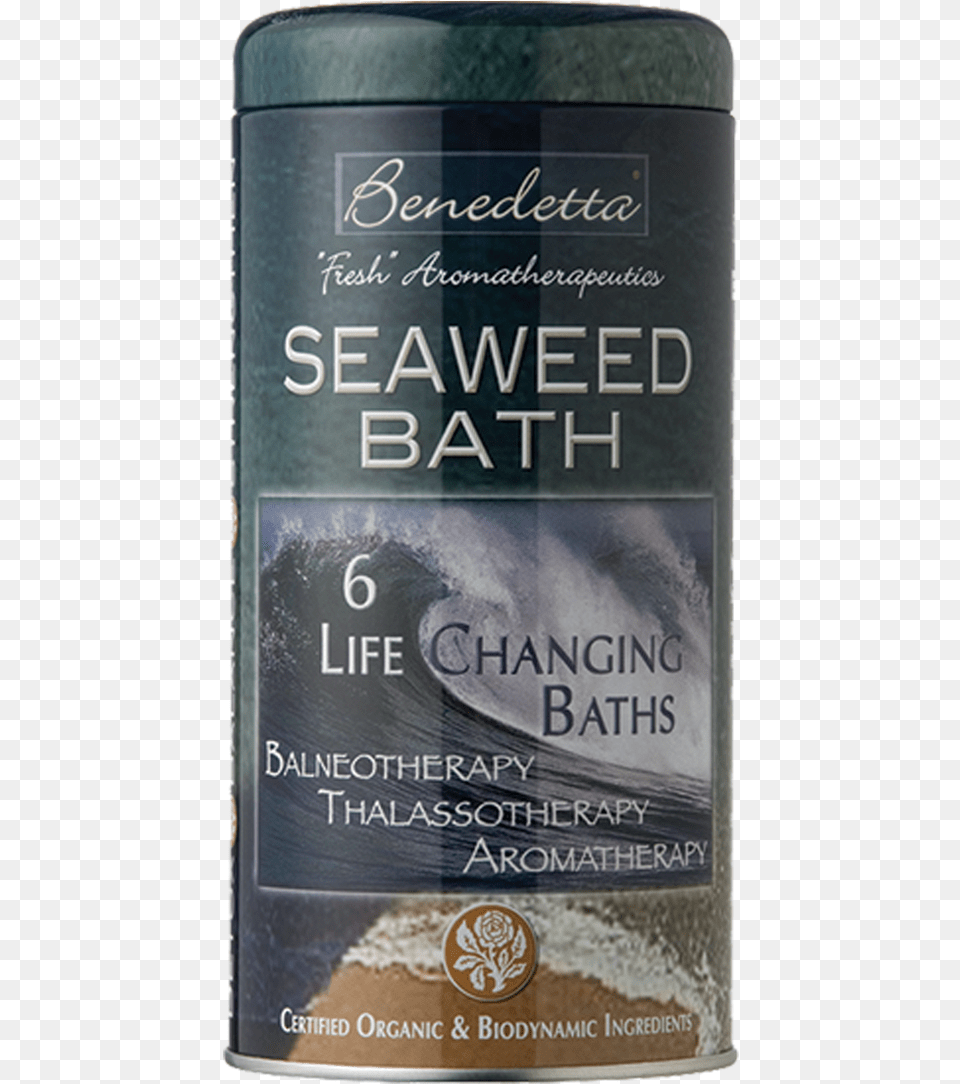 Seaweed Bath Can Detoxify With Immune Strengthening Benedetta Seaweed Bath 6 Baths, Book, Publication, Bottle, Cosmetics Png