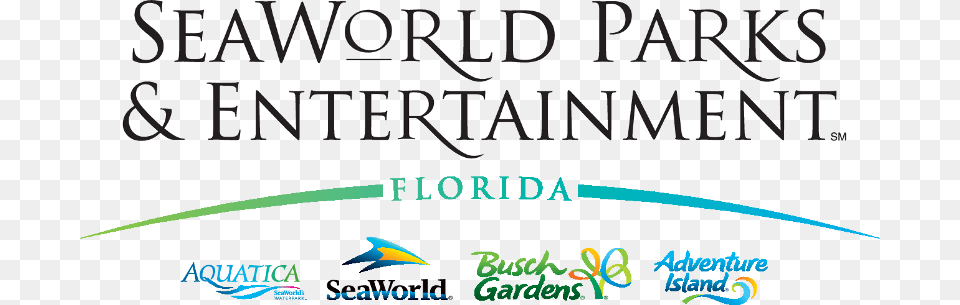 Seaworld Parks Amp Entertainment Florida, Text Free Transparent Png