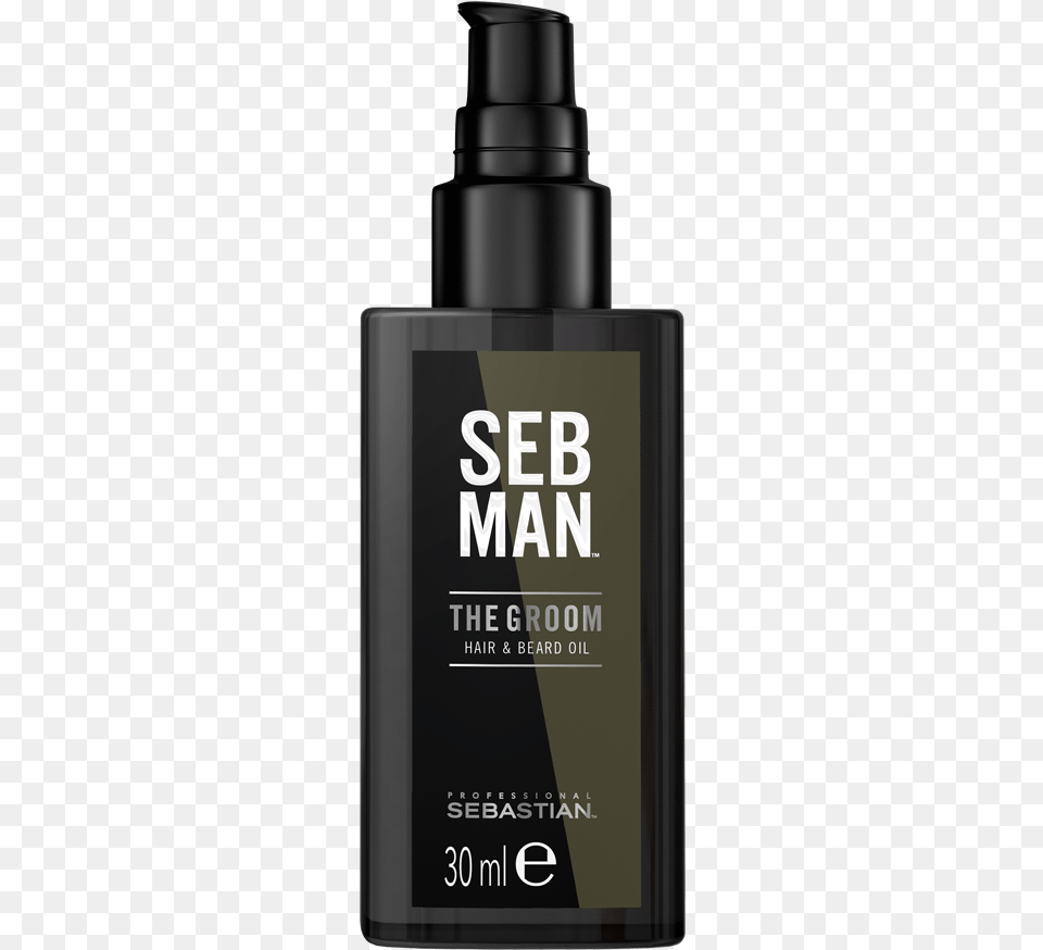 Seb Man The Groom Hair Amp Beard Oil, Bottle, Cosmetics, Electronics, Mobile Phone Png Image