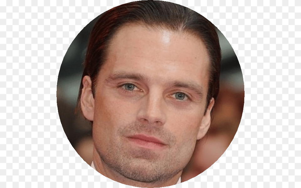 Sebastianstan Buzz Cut, Face, Head, Person, Photography Free Png