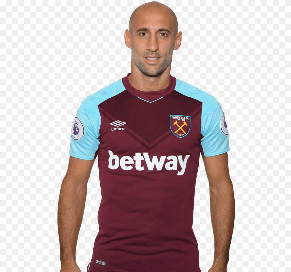 Sebastien Haller West Ham, Clothing, Shirt, Adult, Male Free Png Download